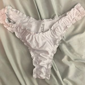 Brand new white bikini bottoms